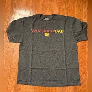 Winthrop University Dad Short Sleeve Shirt Classic LARGE